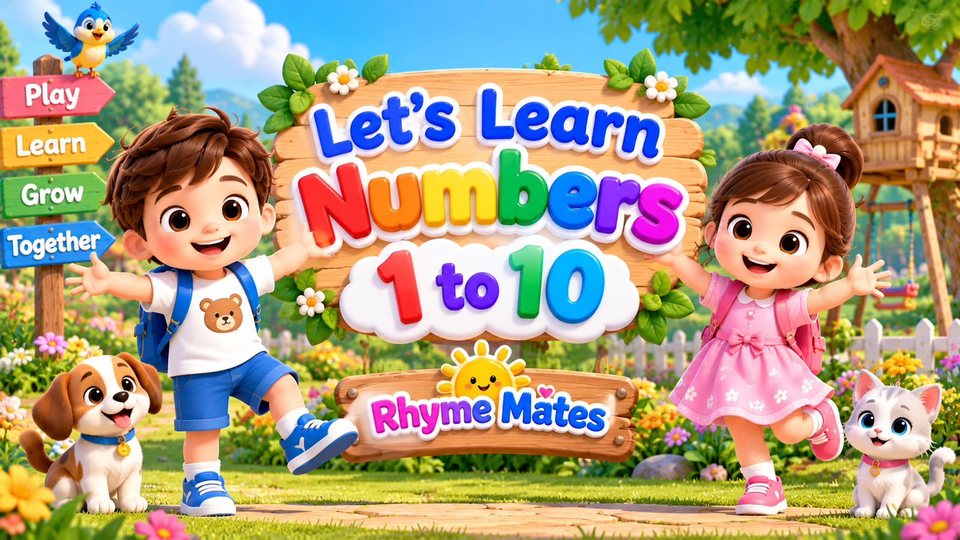 Thumbnail for Let's Learn Numbers 1 to 10